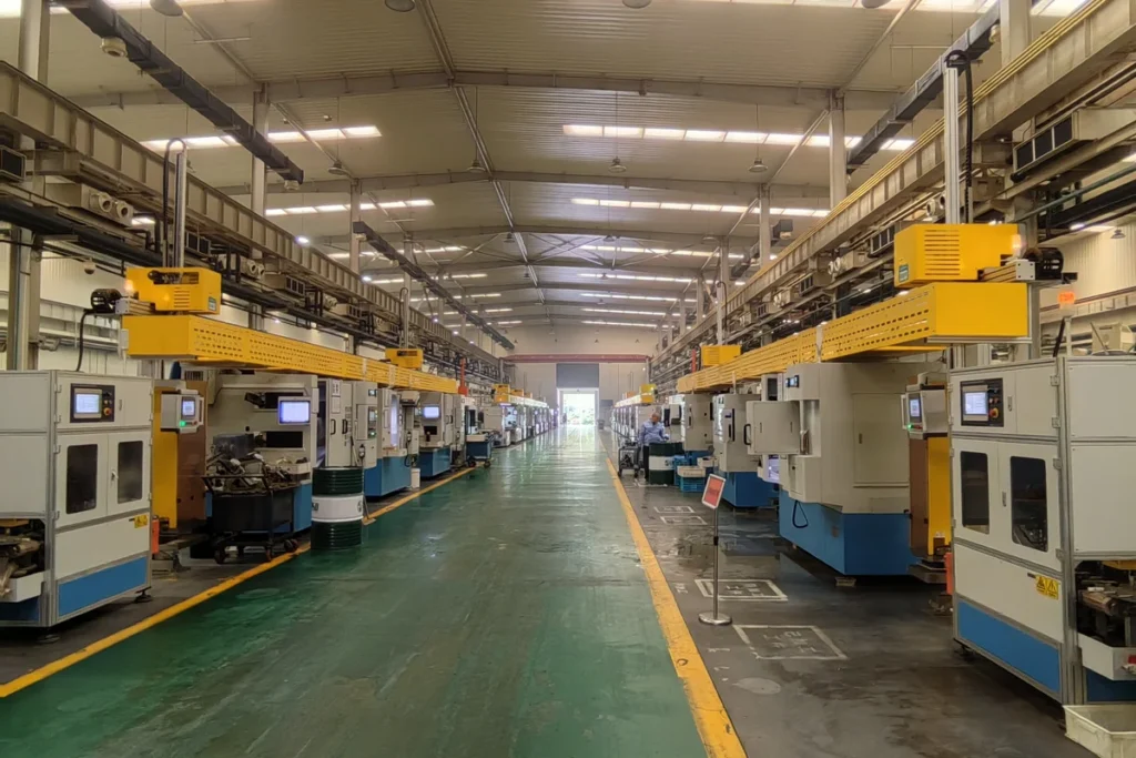FODA bearing CNC grinding machine shop in Shandong manufacturing factory, China
